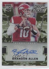 2016 Panini Prizm Collegiate Draft Picks Camo 28/199 Brandon Allen #164 Auto 0ot