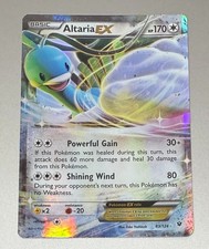 POKEMON TCG ALTARIA EX 83/124 FATES COLLIDE RARE HOLO MINT PACKET TO SLEEVE