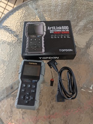 TOPDON ARTILINK600 TABLETS MID-LEVEL DIAGNOSTIC with Box / Manuals