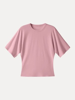 OGL Women's Elevated Cotton-Blend Essential Tee - No Import Fees