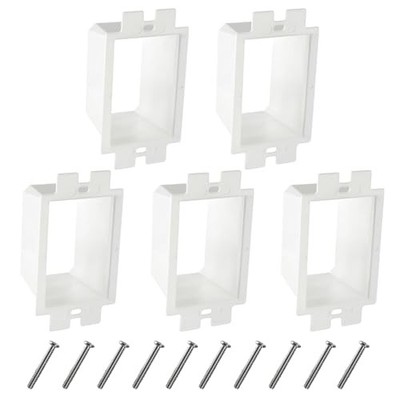 CS BE1-2 Electrical Outlet Box Extenders, 1 Gang Electric Box Extender with 5P
