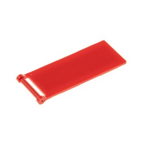 1x Lego Flag 7x3 Red Bar Handle Sticker Pista di Fiorano Flag 30292pb019