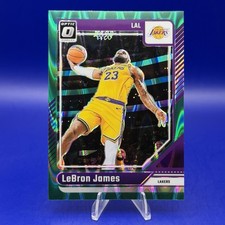 2024 Panini Donruss Optic LeBron James Fast Break Black #148 card