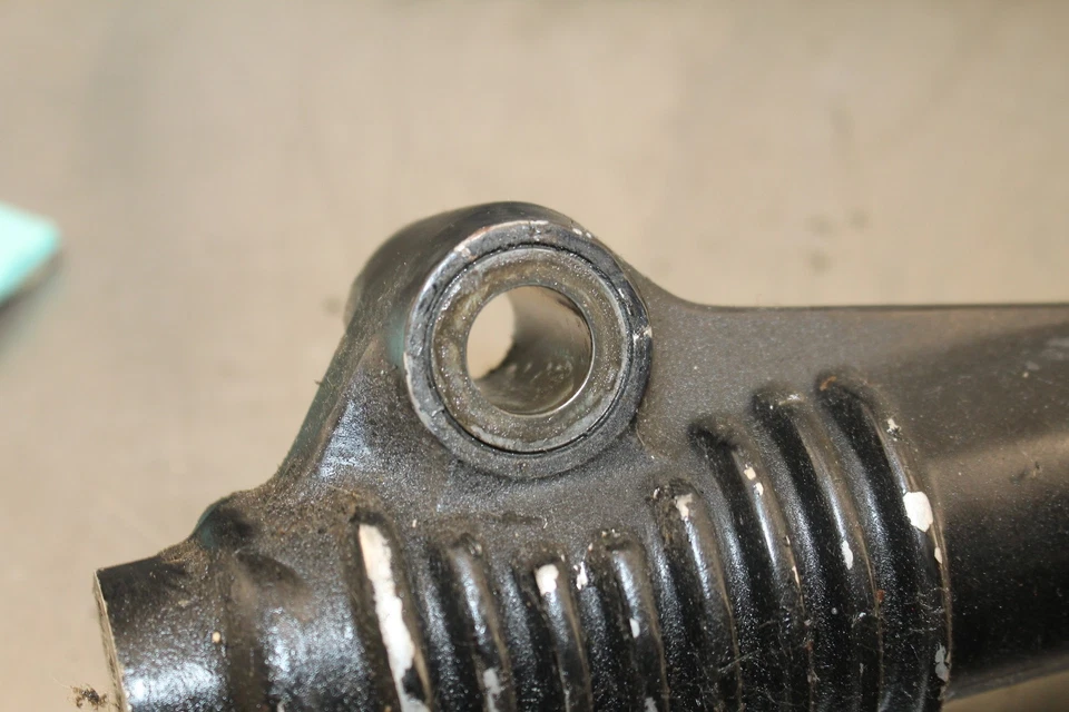 1980 Yamaha XT250 правая левая передняя подвеска вилки амортизаторы W822 - Изображение 3 из 4