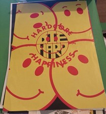 Vintage Rare Rave Flyer Hardcore Happiness Die Hard Leicester Dielectric