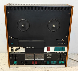 TANDBERG Cross field 9000x 3 motor Reel To Reel Tape Recorder For Parts SPARES