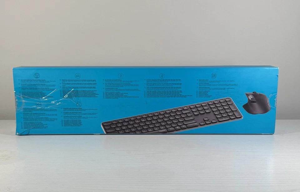 Rapoo 9560M Wireless Keyboard and Mouse Combo – Multi-Device Bluetooth & USB - Image 3 of 4