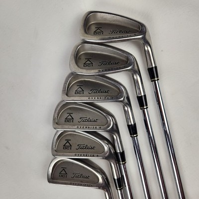 Titleist DCI Black Oversize + Plus Iron Set 4-9 Tri Spec Steel