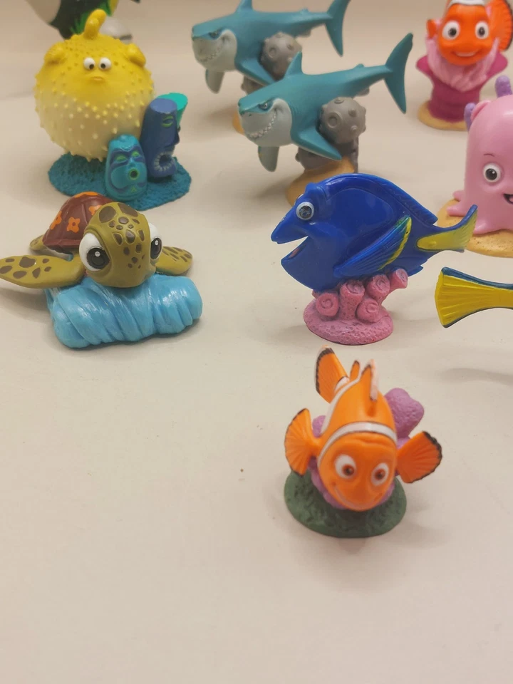 Disney Pixar Figuren Findet Nemo Findet Dorie 11 Stück Paket Original Disney - Bild 3 von 4