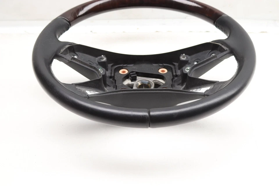 2007-2012 MERCEDES-BENZ GL450 4.7L - 3-Spoke Leather Steering Wheel 1644607103 - Image 2 of 4