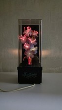 Lampada da notte dinamica colore fibra ottica sovietica vintage anni 80-91. Avatar di fiori.