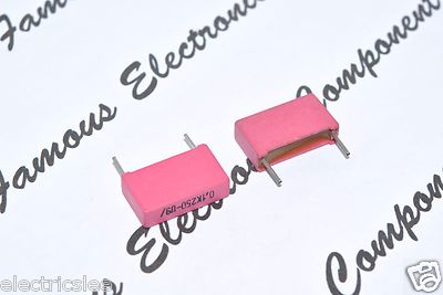 4pcs- ERO MKC1862 0.1uF (100nF) 250V 5% pitch:15mm film capacitor