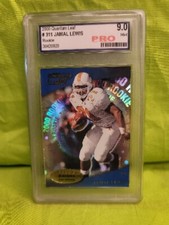 2000 Quantum Leaf Football Card #311 Jamal Lewis Rookie 9.0 MINT