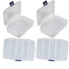 Craft Organizer Koffer mit 4 durchsichtigen Kunststoffboxen f??r Werkzeuge und E