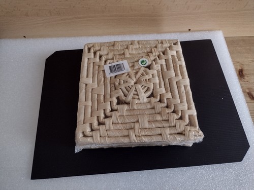 4 untersetzer bast länge breite ca 18 cm höhe ca 1 cm unbenutzt