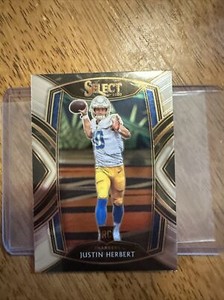 2020 Select Justin Herbert Club Level Rookie RC #244 Chargers