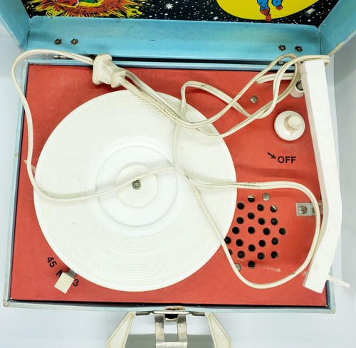 RARE Vintage 1978 Superman DC Comics Collector's Record Player Authentic Tested! - Picture 8 of 22