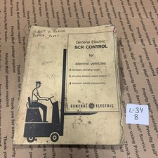 GE SCR Control For Electric Vehicles Instructions RKE-151E Used 1968