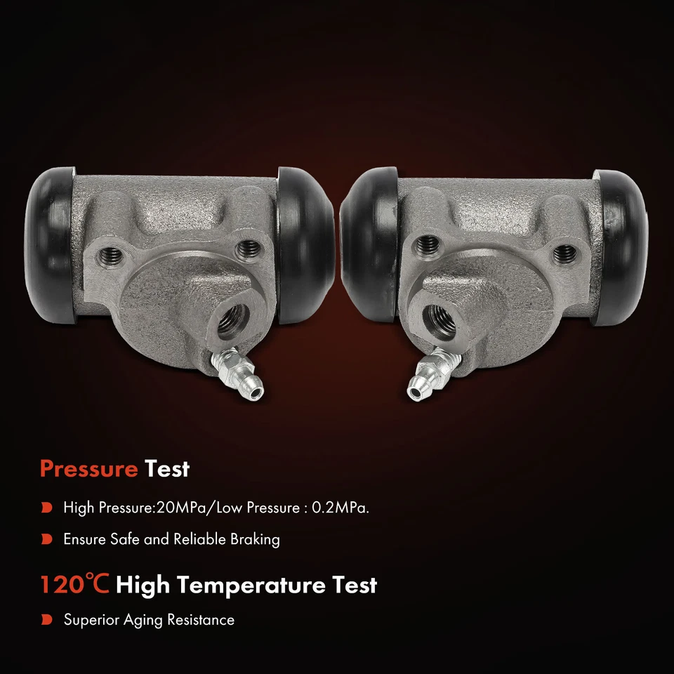 2x Cilindros de rueda de freno de tambor para camioneta Chevy G30 GMC G25/G2500 delantera/trasera Foto 4 de 4