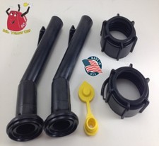 2 -Blitz Gas Can Spouts Rings FREE Vent Replacement Vintage 900092 900302 - NEW 