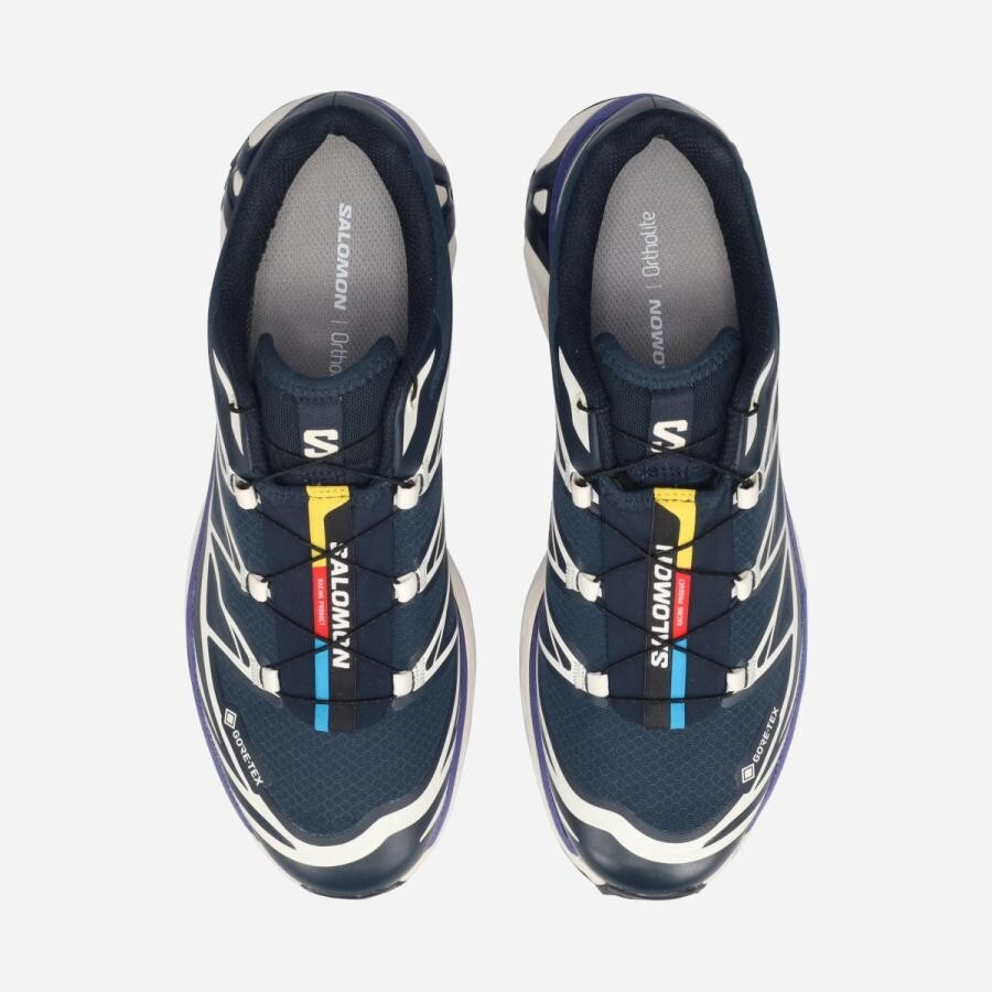 SALOMON XT-6 GTX GORE-TEX Carbon Vanilla Ice L47732500 Men's US5