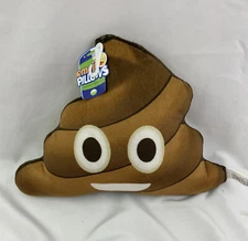 2016 Kipp Brothers Smiling Poop Emoji Pillows #21133
