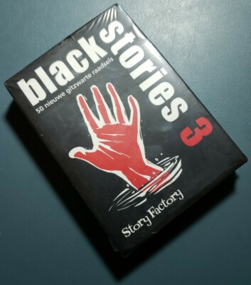 Black Stories 3 German Game NEW sealed - see Photos