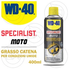 Specialist Moto WD40 Graisse Chaîne Chaînes Pour Tous Les O-X-Z Rings - 400 Ml