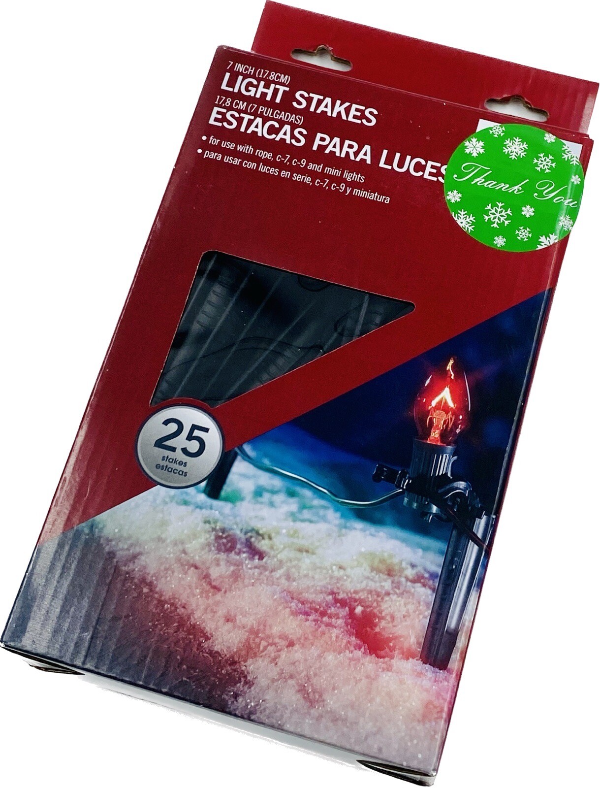 Holiday 7 in Light Stakes 25 Pack Use with Rope C7 C9 and Mini eBay