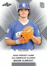 MASON ALBRIGHT 2020 LEAF PERFECT GAME 
