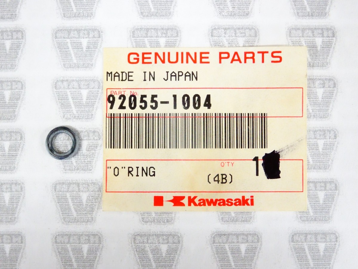 Kawasaki NOS NEW 92055-1004 O Ring EL EN EX KX KZ KAF KLX ZG