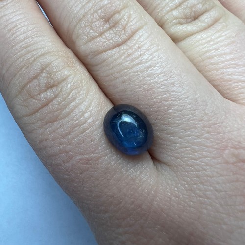 6.13CTW Loose Natural Cabochon Sapphire 10.57x8.50x6.48mm Earth mined Gemstone - Picture 7 of 7