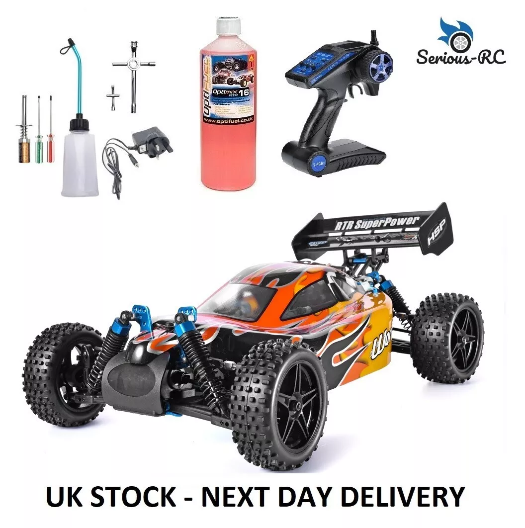 Benzin Nitro RC Auto Zweigang Fernbedienung Auto mit STARTERKIT & NITRO  KRAFTSTO