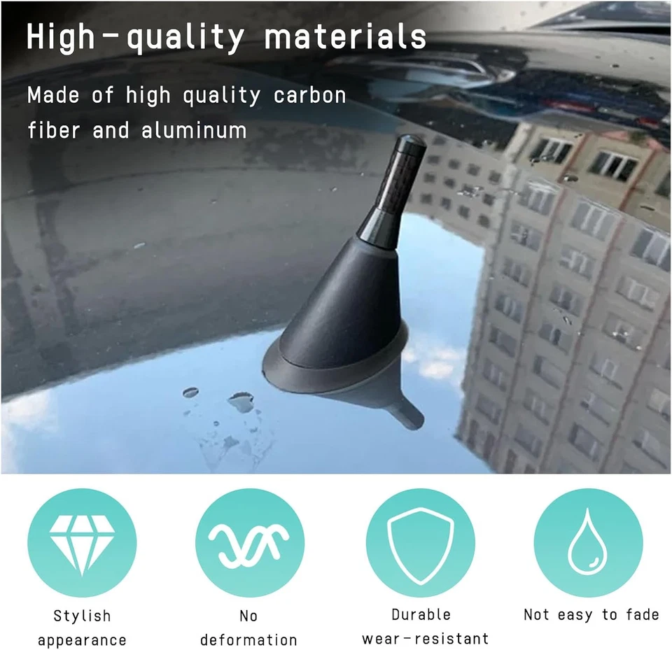 Антенна для ISUZU D-MAX Mu-X SX LS-M LS-U 1,4 дюйма Stubby Bee Sting AM/FM радио - Изображение 3 из 4