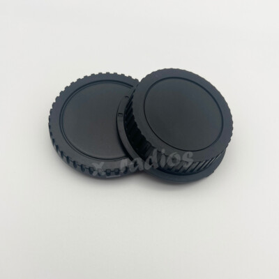 1 x Pack Rear Lens Cover + Camera Body Front Cap for Canon EOS EF DSLR SLR Lens