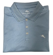 TOMMY BAHAMA SHORT SLEEVE POLO SHIRT LITE SKY