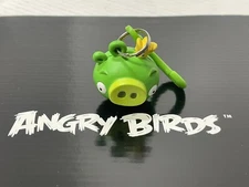 NEW Angry Birds Series 1 Hangers Figure Single King Pig Key Chain Clip Loose