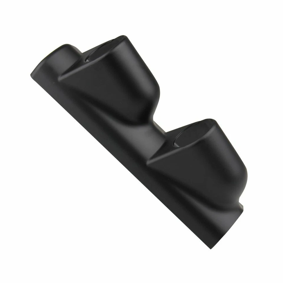 2" 52MM ABS IZQUIERDO DOBLE AGUJERO MEDIDOR PILAR CALIBRE POD SOPORTE MONTAJE CARRERAS UNIVERSAL Foto 3 de 4