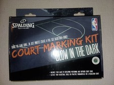NBA Glow in the Dark Basketball Court Marking Kit NEW SPALDING