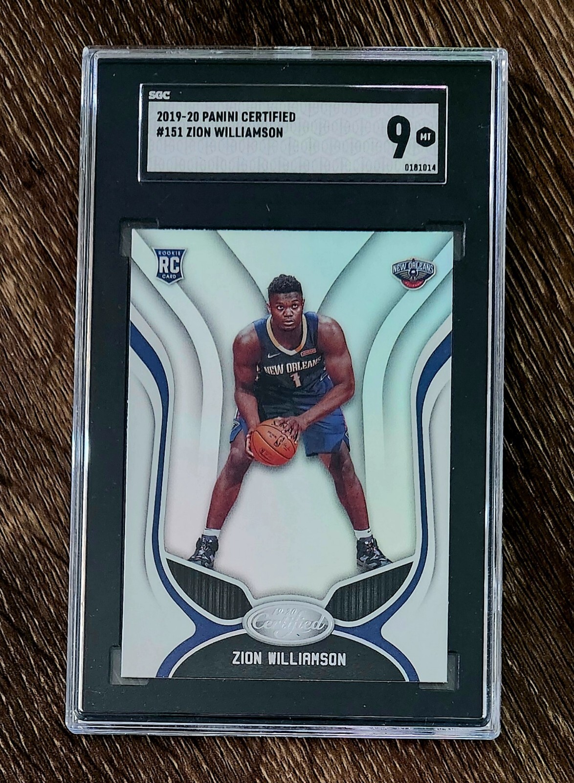 2019 Panini Certified Rookie 151 Zion Williamson PSA 10 GEM New Orleans Pelicans
