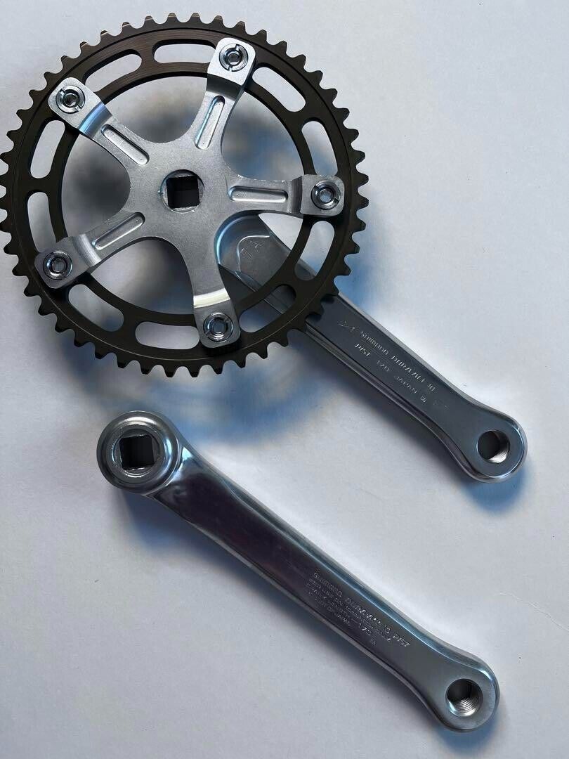 Pitch Only Shimano DURA-ACE 10 Pist Cranks 170mm 48t Use Pitch Only Shimano DURA-ACE 10 Pist Cranks 170mm 48t Use