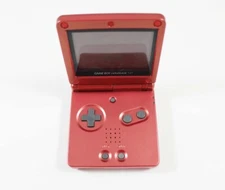 Nintendo Game Boy Advance SP Flame Red System in Great Condition