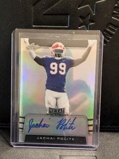 JACHAI POLITE 2019 LEAF METAL DRAFT AUTO ROOKIE RAMS FLORIDA GATORS AUTOGRAPH RC