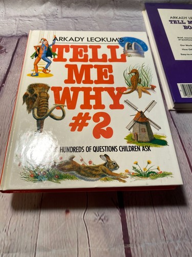 Tell Me Why Volumes 1, 2 and 3 Arkady Leokum Questions Children Ask HC 3 Books - Picture 7 of 16