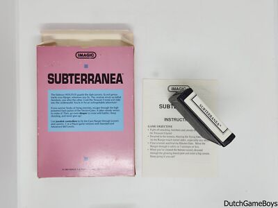 Atari 2600 - Imagic - Subterranea - Pink Box - White Label | eBay