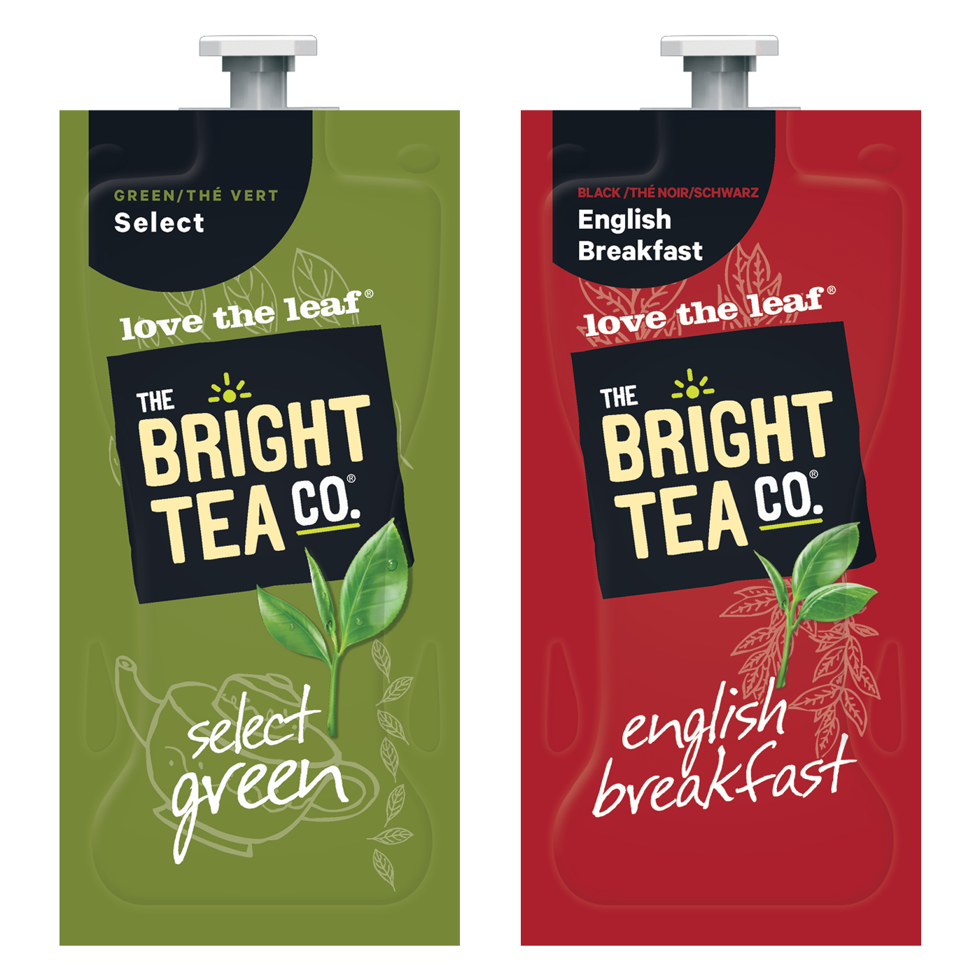 FLAVIA Select Green BG72 & English Breakfast BE12 Bright Tea Sachets  (140 each)