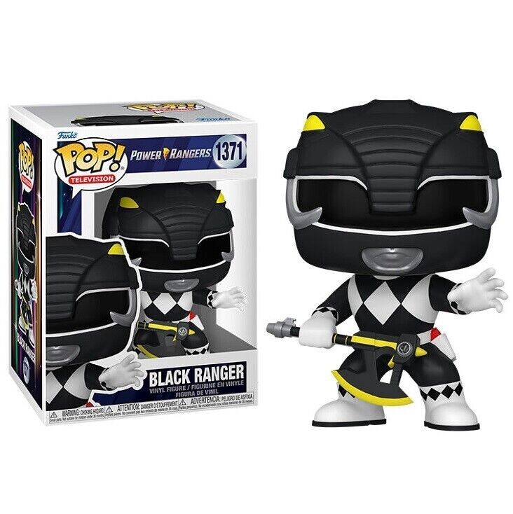 Funko Pop! Vinyl: Power Rangers - Black Ranger #1371 for sale