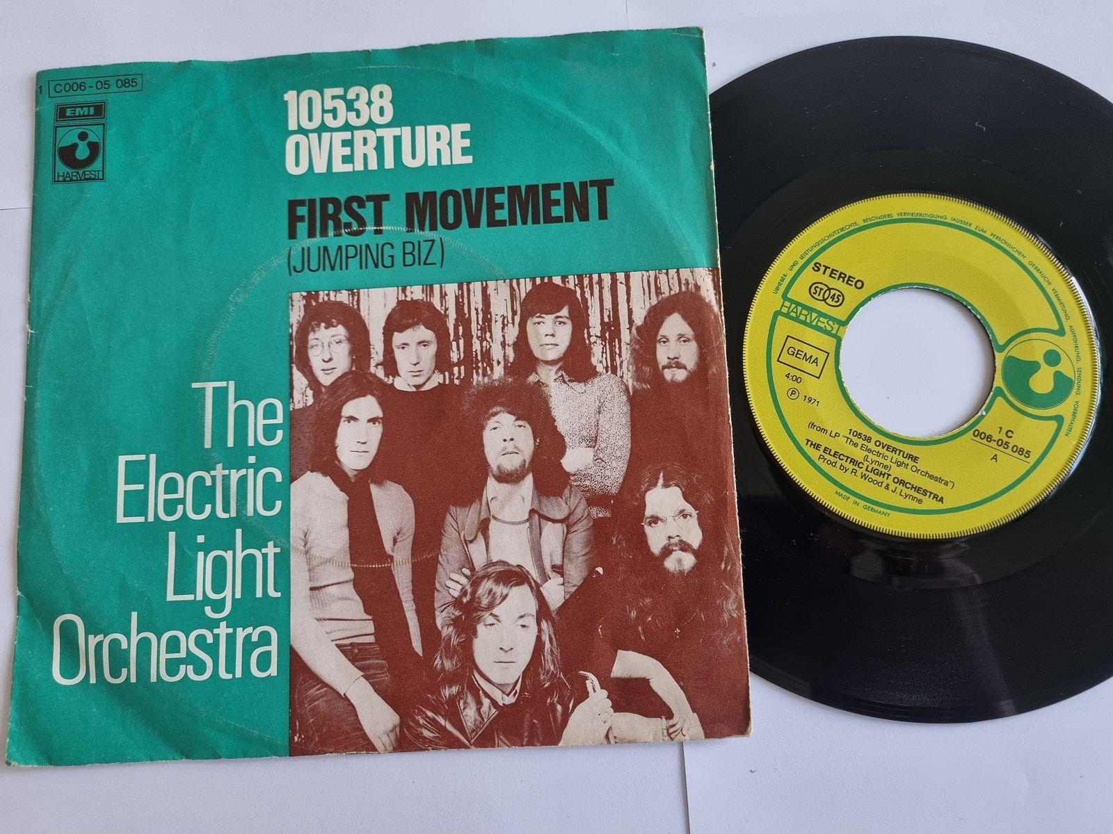 7"" Single Electric Light Orchestra ELO - 10538 Overture Vinyl Germany