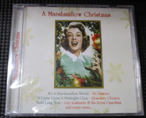 CD A Marshmallow Christmas by Frank Sinatra Brenda Lee Chuck Berry Vic Damone - Picture 1 of 2