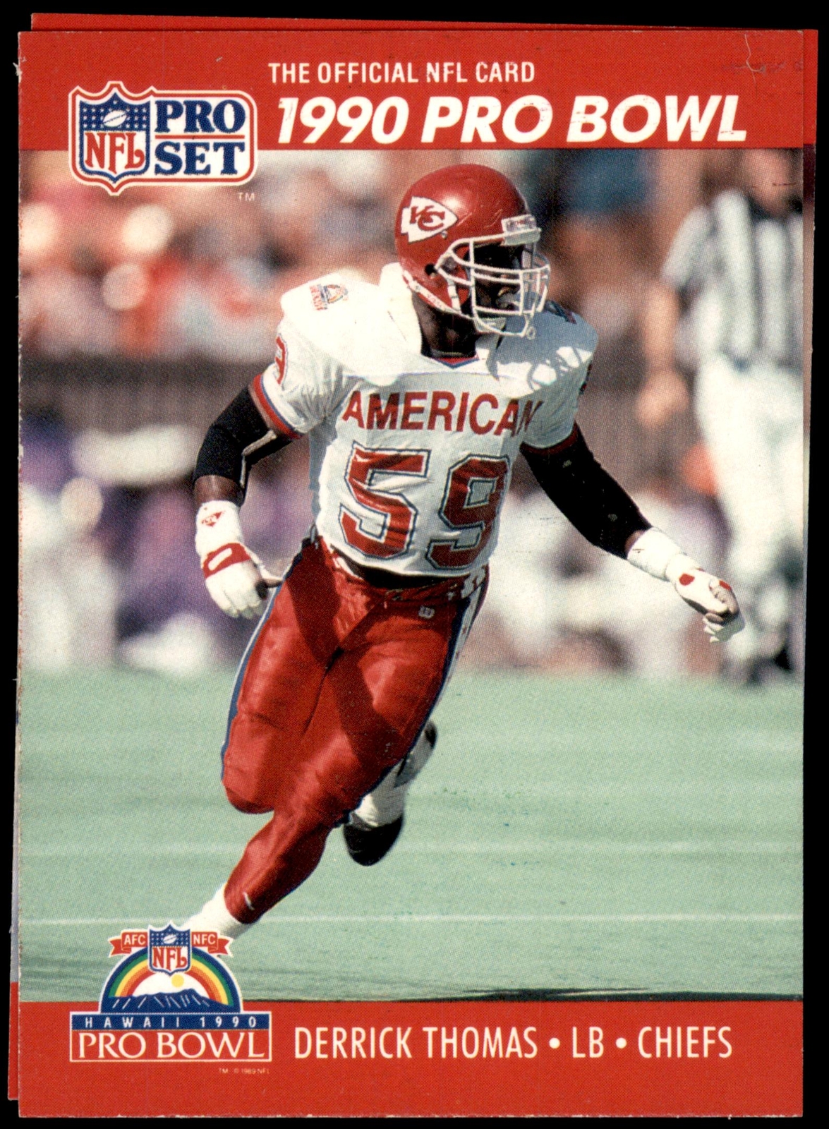 Derrick Thomas #373 1990 Pro Set